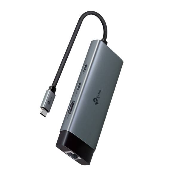 Concentrador USB tipo C de 6 puertos - Concentrador USB tipo C de 6 puertos -